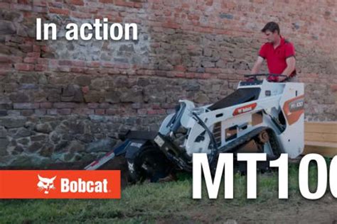 instructional vidoe on how to operate a compact track loader|How To with Bobcat: Load and Transport Bobcat's MT100 Mini .